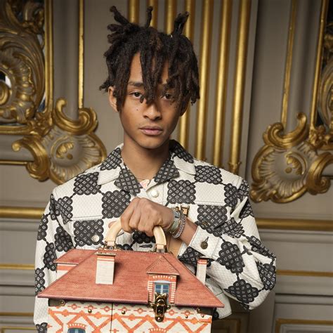 Jaden Smith's Louis Vuitton Dollhouse Bag at Fall 